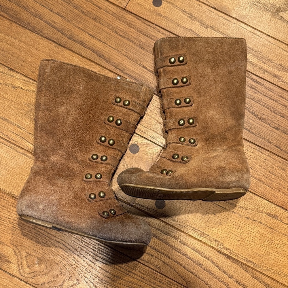 Joyfolie Brown Kids Boots